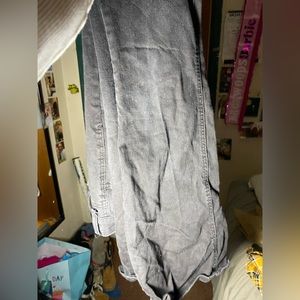 Black boot cut jeans